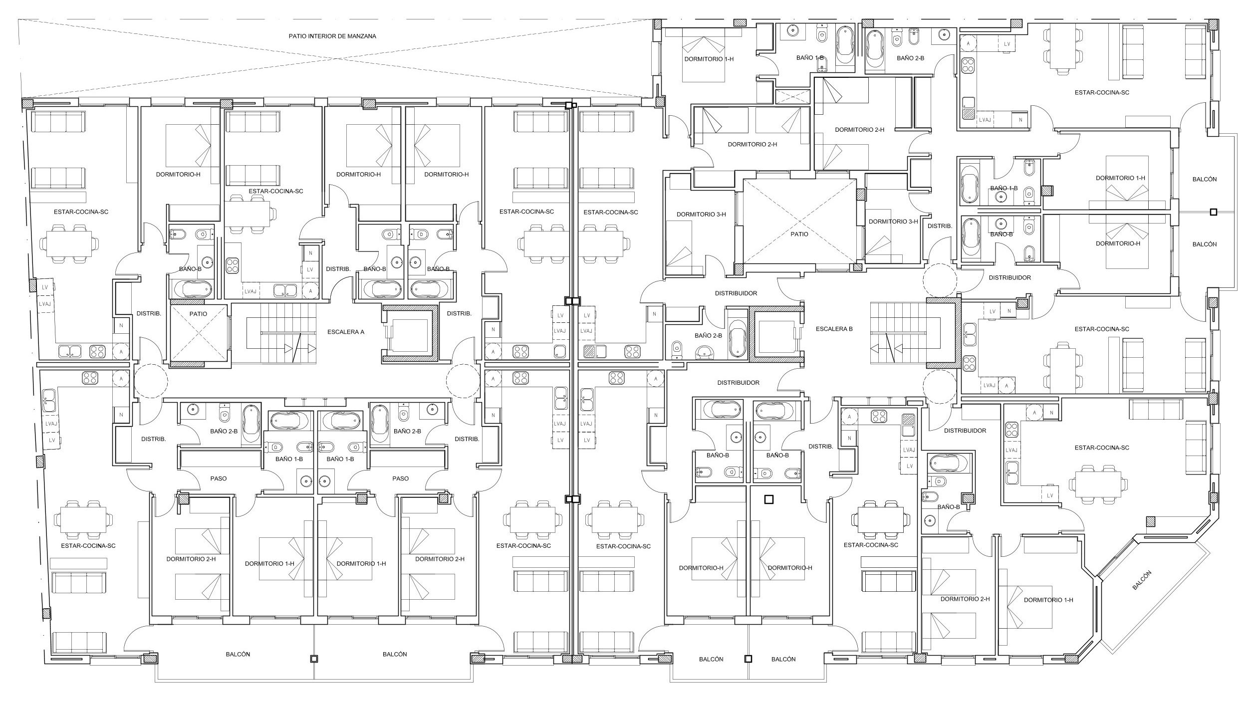 Pineda de Mar Planta TIPO rotated
